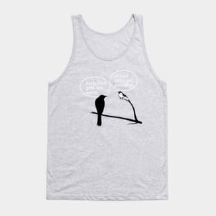 Pancakes not worms Tank Top